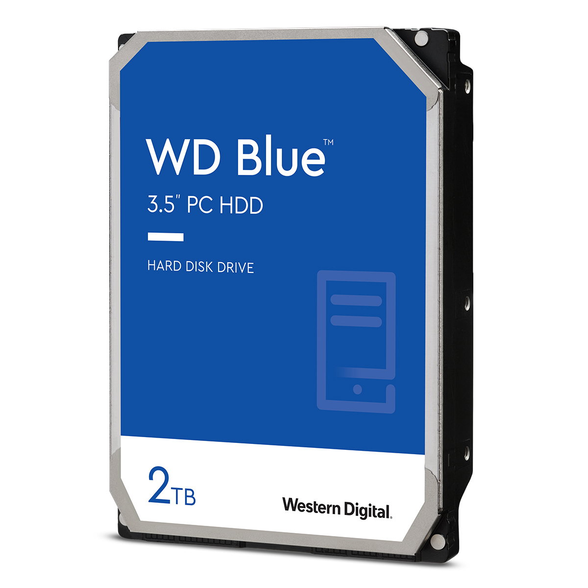 Western Digital Blue Desktop 2TB 256MB 3.5inch SATA 6Gb/s Interne