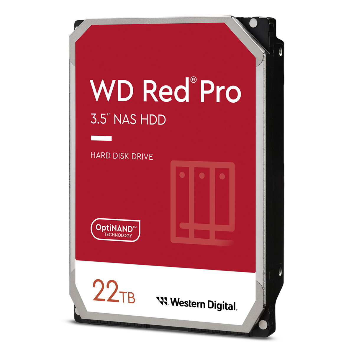Western Digital Red Pro 22TB 3.5 Inch SATA 6gbs Internal NAS HDD CMR