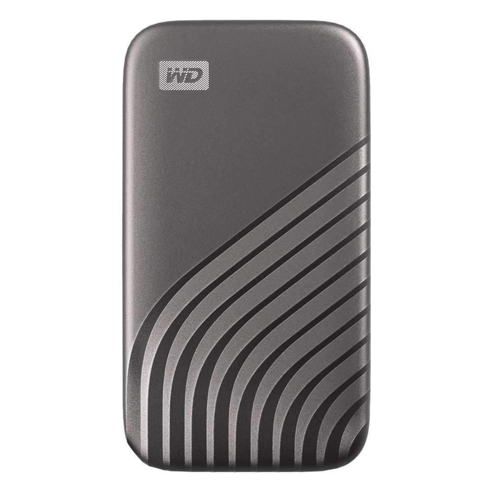 Western Digital My Passport 500 GB USB Type-C 3.2 Gen 2 3.1 Gen 2 1050 MB-s Password Predection Grey