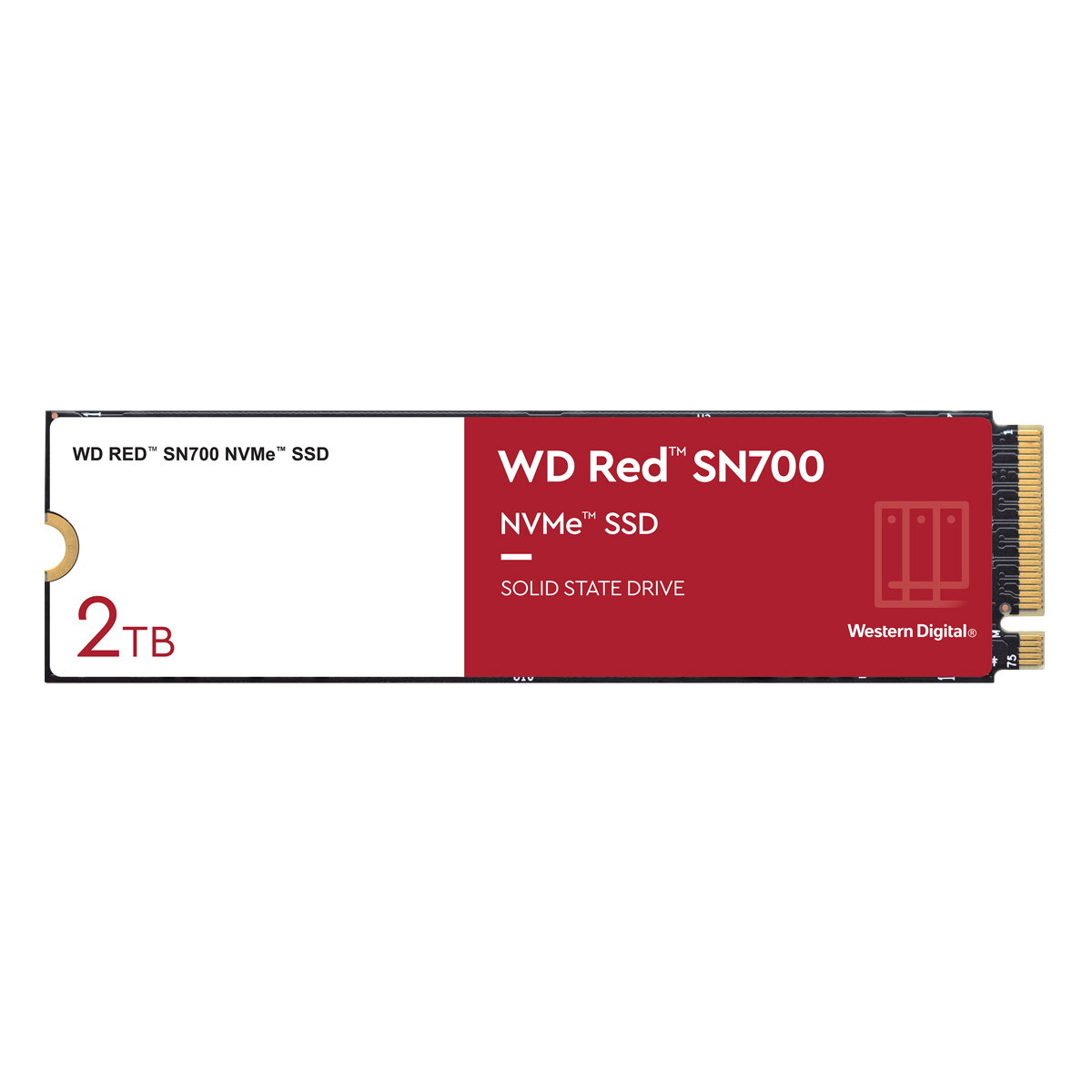 Western Digital Red SN700 SSD S200T1R0C 2TB M.2 PCI Express 3.0 X4 NVMe