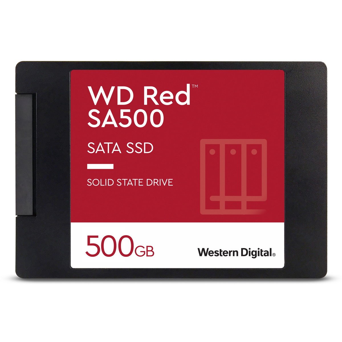 Western Digital Red SA500 NAS SATA SSD SSD S500G1R0A 500GB 2.5 SATA-600