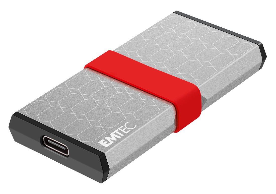 Emtec SSD 3D NAND/USB-C 3.2Gen2 X205 512GB Mini Portable SSD