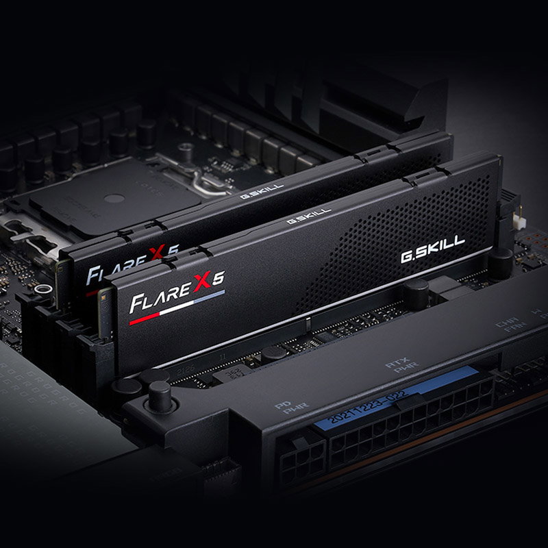 G.Skill Flare X5, DDR5-6000, CL30, AMD EXPO - 32 GB Dual-Kit, black