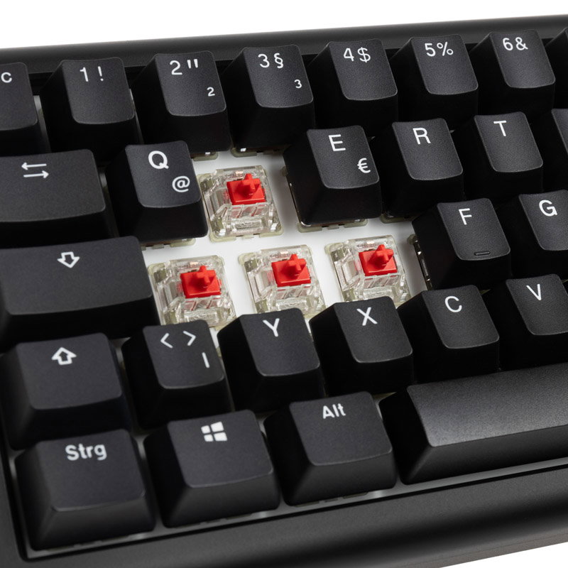 Ducky Tinker 65 Gaming-keyboard, RGB - MX-Red (ISO-DE)