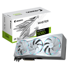 GIGABYTE Aorus GeForce RTX 5080 Master Ice 16G, 16384 MB GDDR7