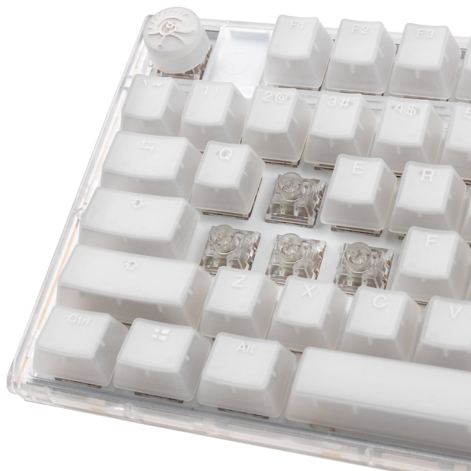 Ducky One 3 Aura White TKL Gaming keyboard, RGB LED - Kailh Jellyfish Y (US)