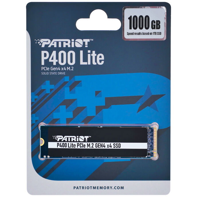 Patriot P400 Lite NVMe SSD, PCIe 4.0 M.2 Typ 2280 - 1 TB