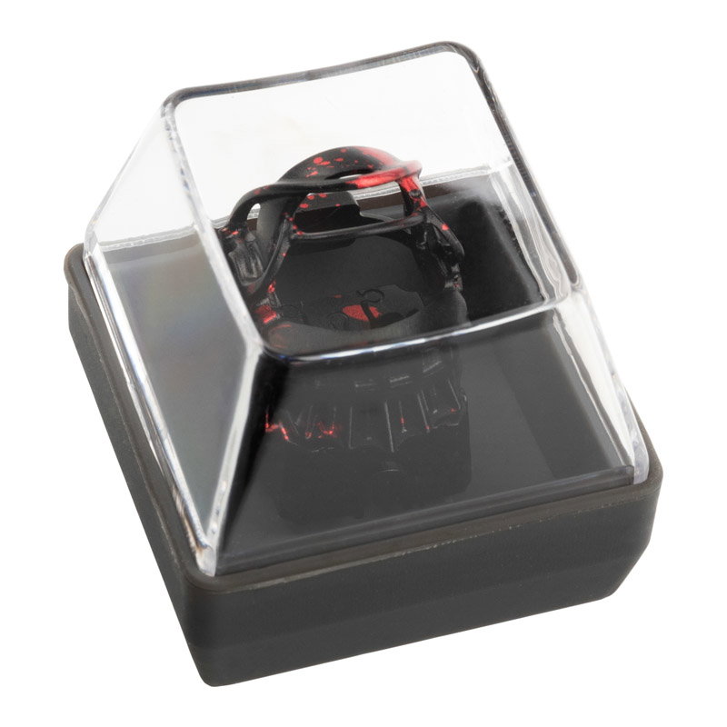 ZOMOPLUS Aluminium Keycap beflecktes Folterwerkzeug - black/red