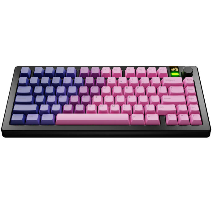 Glorious GPBT Gradient Keycaps, ANSI Layout (US), PBT, Dye-Sub - Nebula