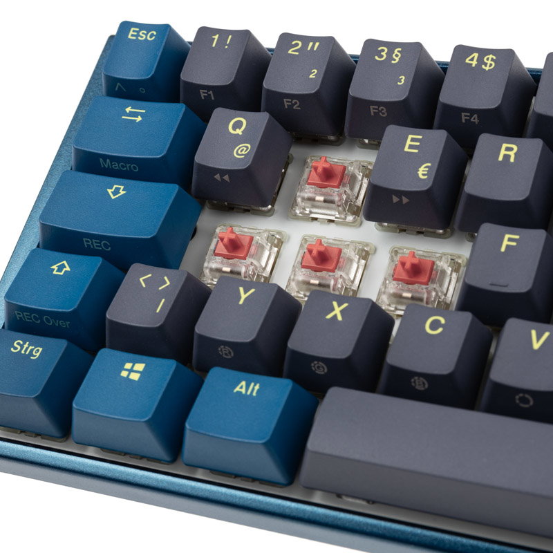 Ducky One 3 Daybreak SF Gaming keyboard, RGB LED - MX-Silent-Red