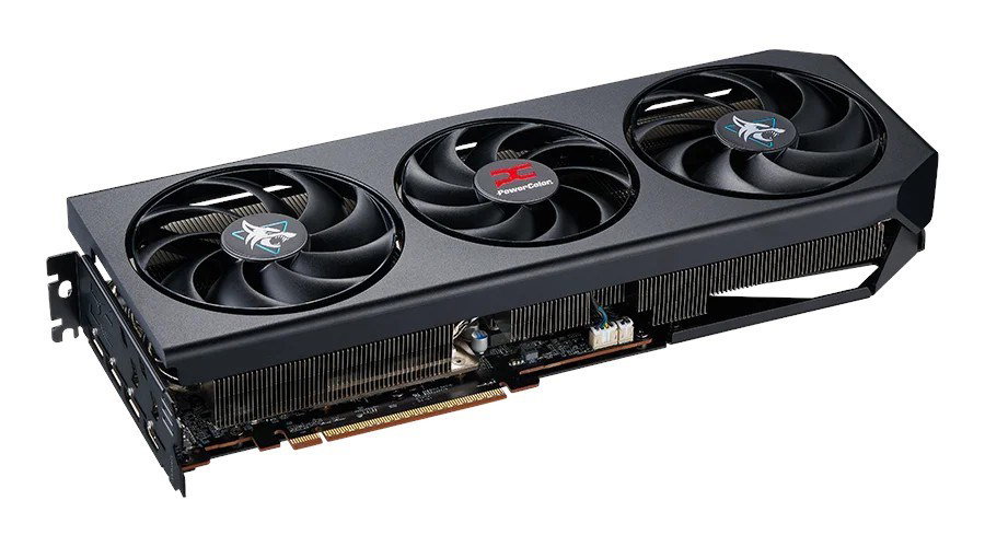 Graphics card. PowerColor Hellhound RX9070XT 16G-L/OC