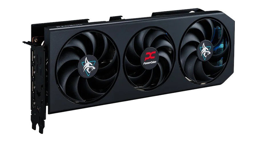 Graphics card. PowerColor Hellhound RX9070XT 16G-L/OC