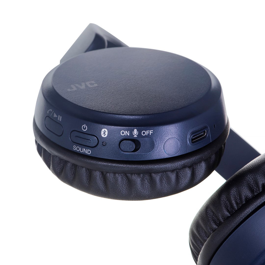 JVC Deep Bass Bluetooth On Ear Blue