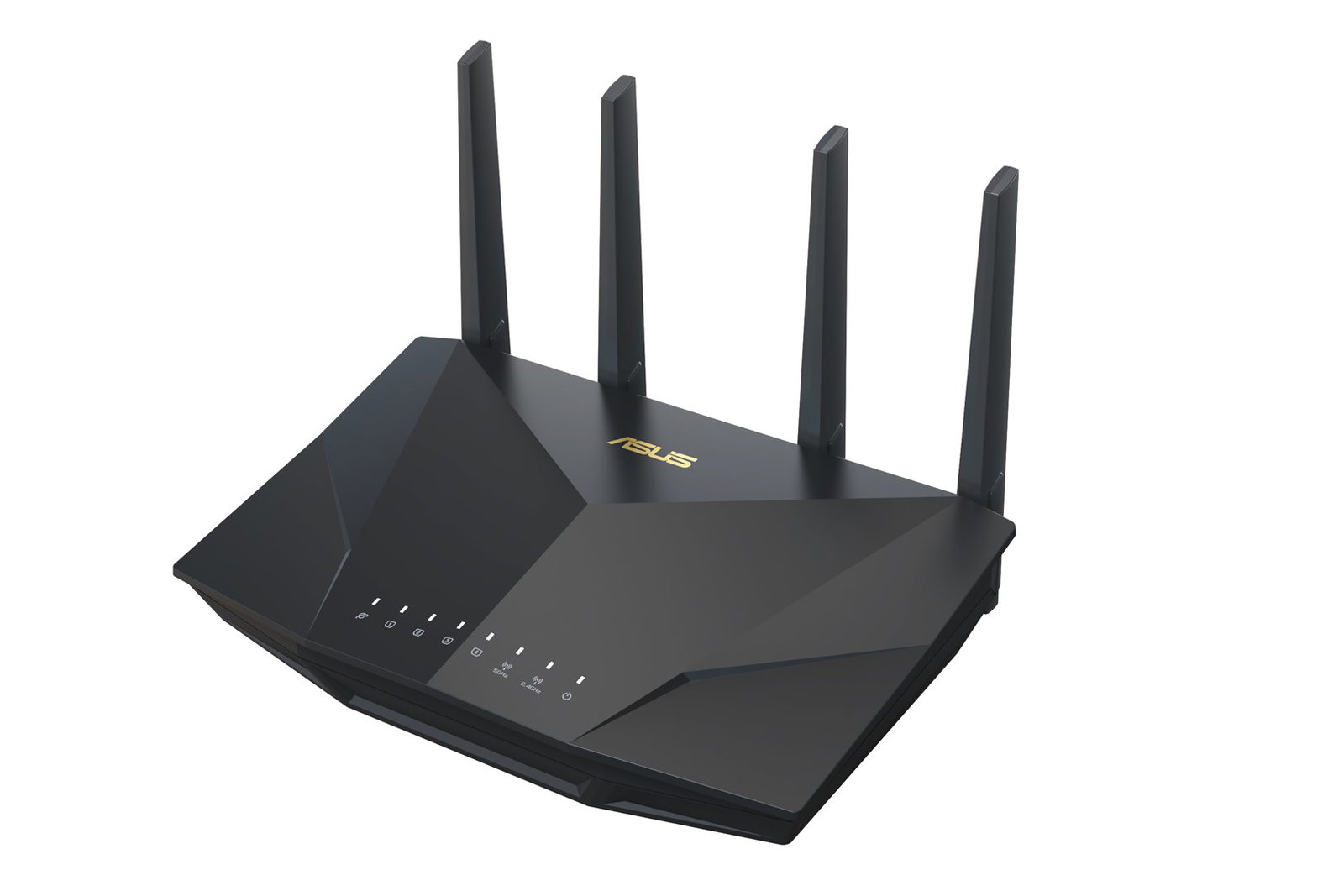 ASUS RT-AX5400 wireless router Gigabit Ethernet Dual-band (2.4 GHz 5 GHz) Black