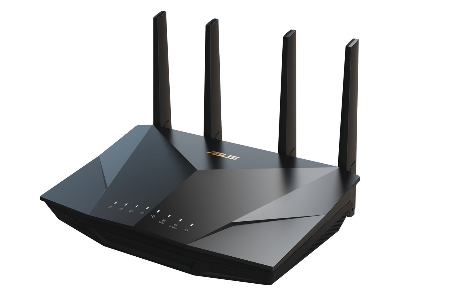 ASUS RT-AX5400 wireless router Gigabit Ethernet Dual-band (2.4 GHz 5 GHz) Black