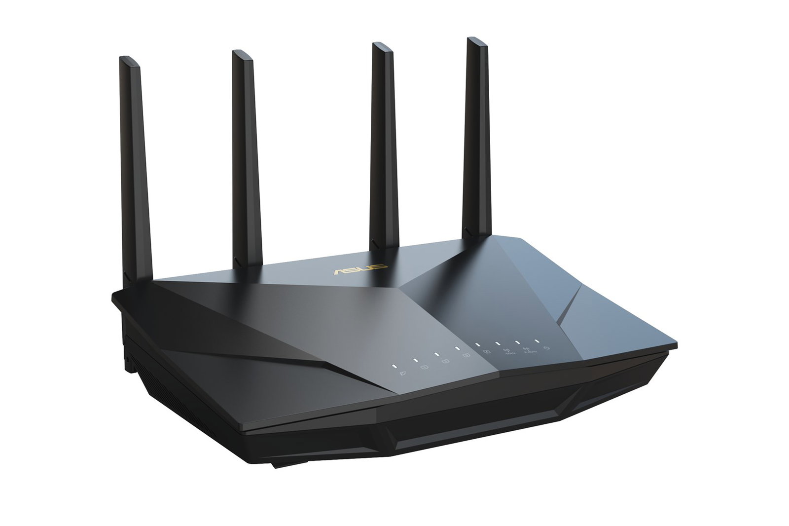 ASUS RT-AX5400 wireless router Gigabit Ethernet Dual-band (2.4 GHz 5 GHz) Black