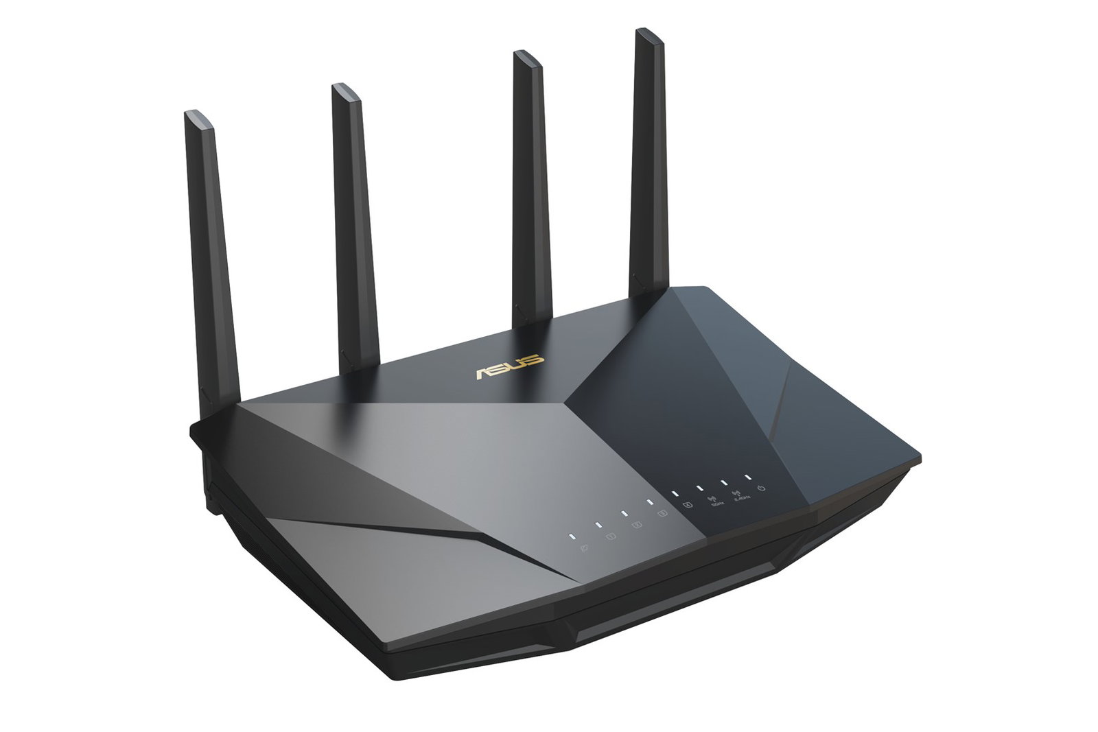 ASUS RT-AX5400 wireless router Gigabit Ethernet Dual-band (2.4 GHz 5 GHz) Black