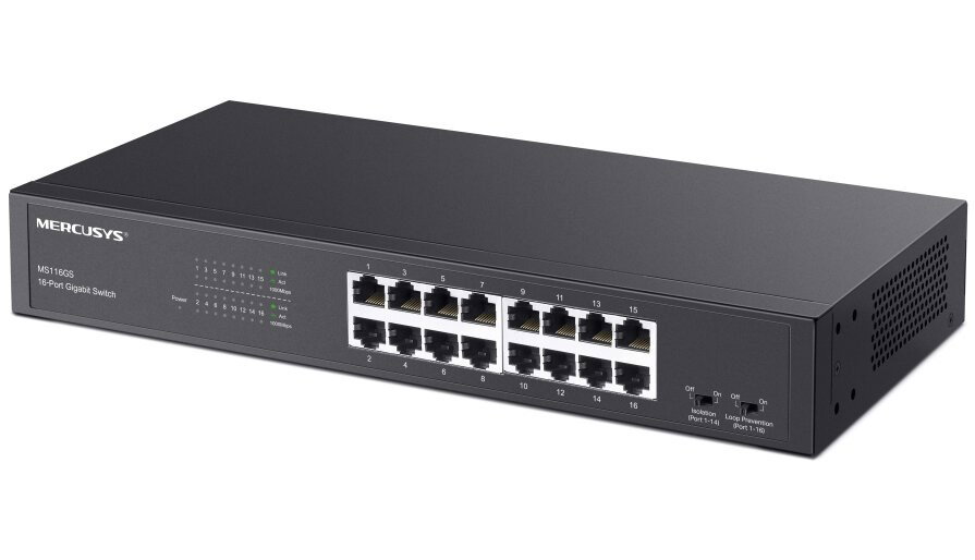 Mercusys MS116GS Network Switch Black