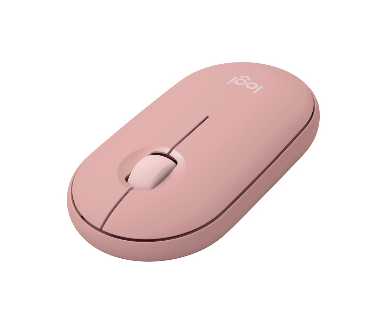 Logitech Pebble 2 M350s mouse Travel Ambidextrous RF Wireless + Bluetooth Optical 4000 DPI