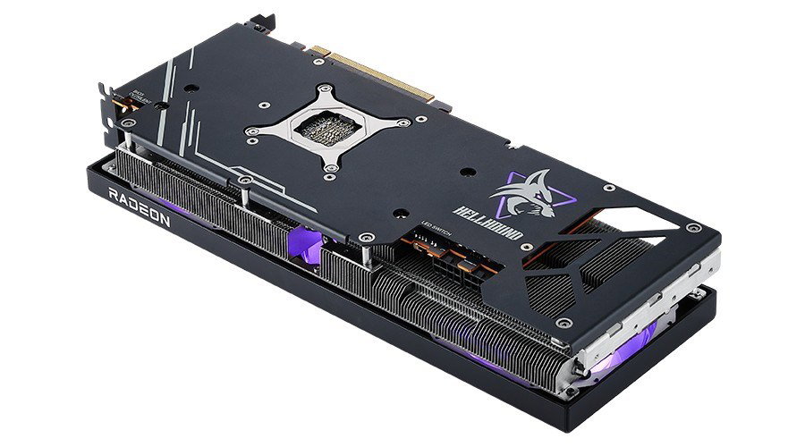 Graphics card PowerColor Radeon RX 7800 XT Hellhound 16GB OC GDDR6
