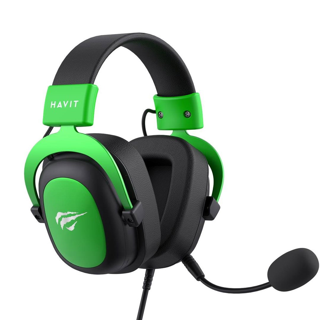 Havit H2002d Headset Wired Head-band Gaming Black, Green
