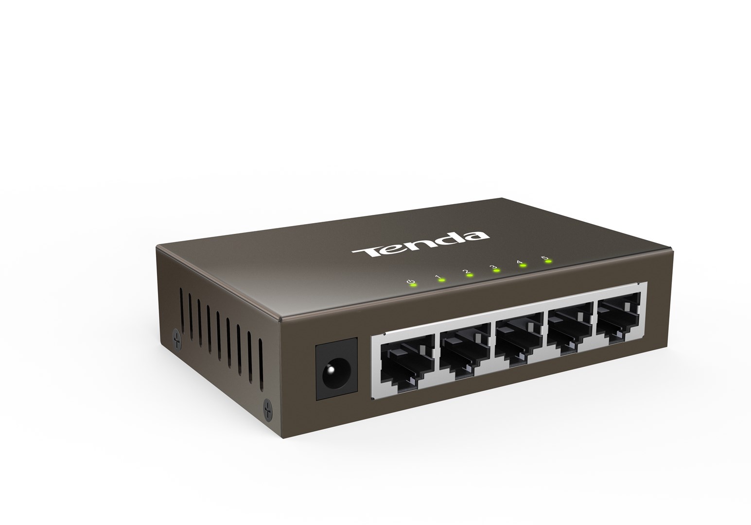 Tenda TEG1005D network switch Unmanaged Gigabit Ethernet (10/100/1000) Grey