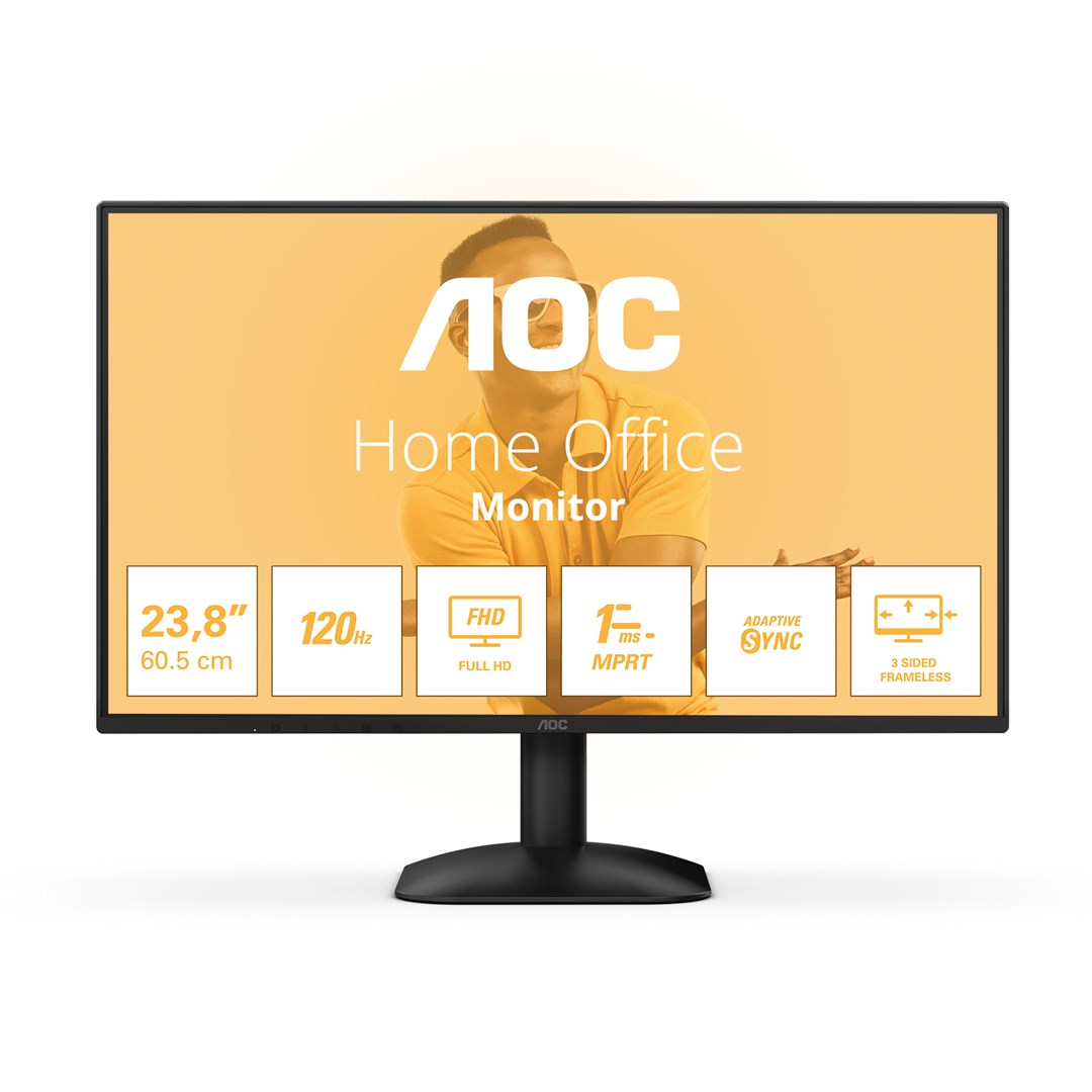 AOC 24B31H LED display 60.5 cm (23.8) 1920 x 1080 pixels Full HD Black
