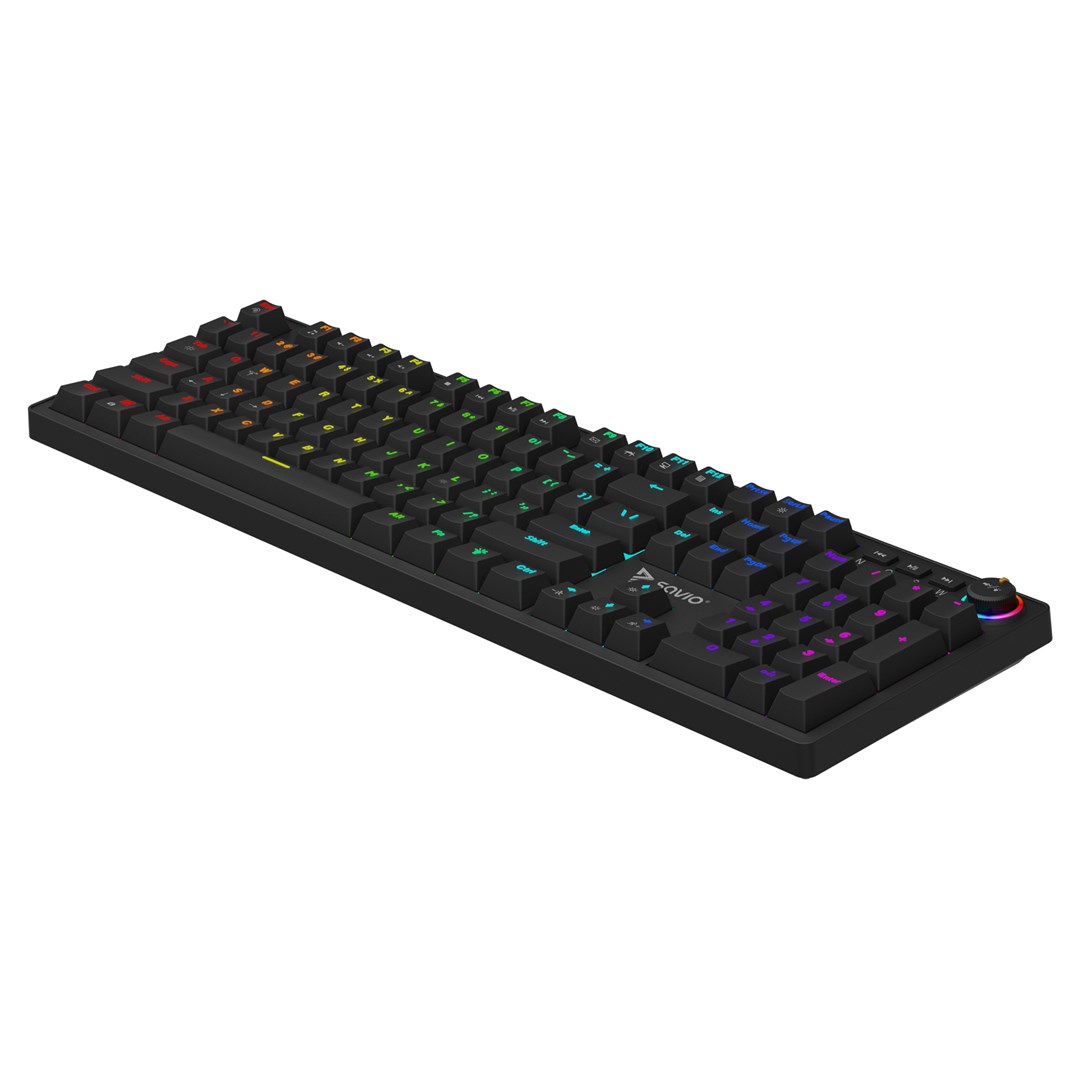 Savio STYX Outemu Blue, Hot Swap, RGB keyboard Gaming