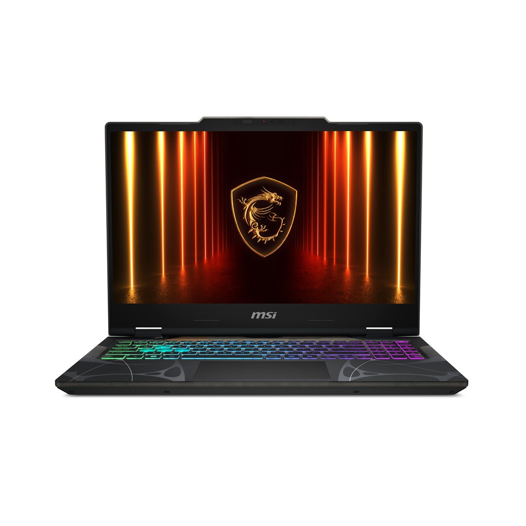 MSI Cyborg 15 B2RWFKG-038XPL Intel Core 7 240H Laptop 39.6 cm (15.6) Full HD 16 GB DDR5-SDRAM 512 GB SSD NVIDIA GeForce RTX 5060 Wi-Fi 6E (802.11ax) NoOS Black