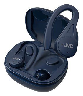 JVC HA-EC25T Headset True Wireless Stereo (TWS) Ear-hook Sports Bluetooth Blue