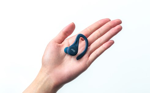 JVC HA-EC25T Headset True Wireless Stereo (TWS) Ear-hook Sports Bluetooth Blue