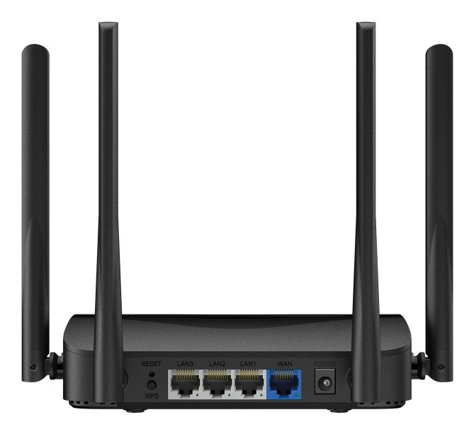 Mercusys MR25BE wireless router Gigabit Ethernet Dual-band (2.4 GHz 5 GHz) Black