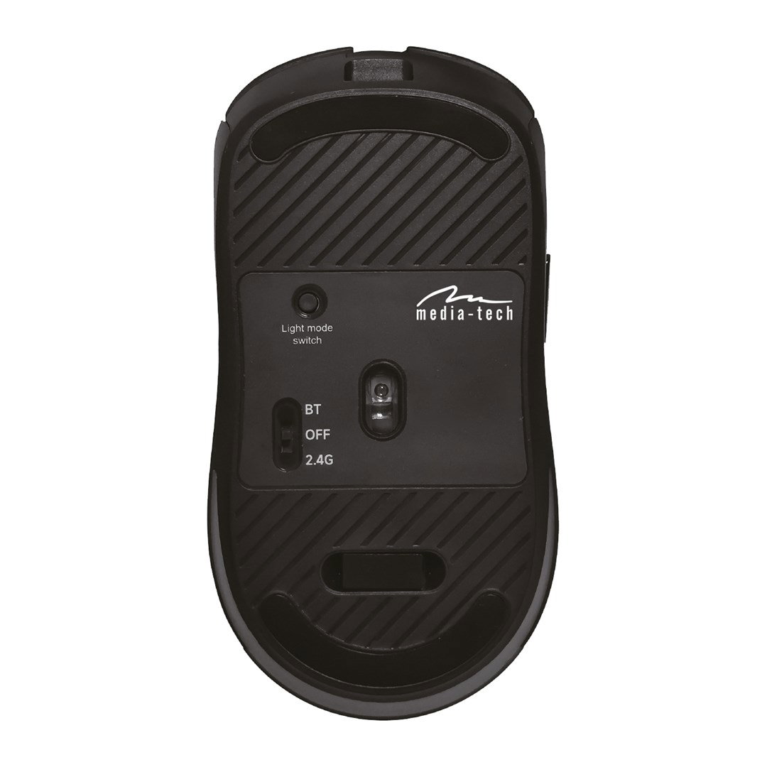 Wireless 2-in-1 Mouse (BT/RF) SILENT & RECHARGE MT1124