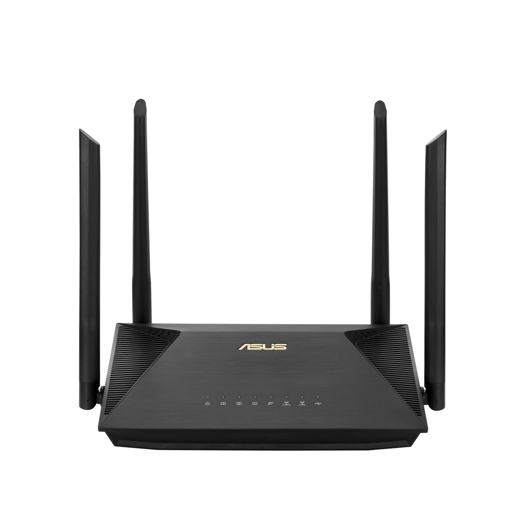ASUS RT-AX1800U wireless router Gigabit Ethernet Dual-band (2.4 GHz 5 GHz) Black