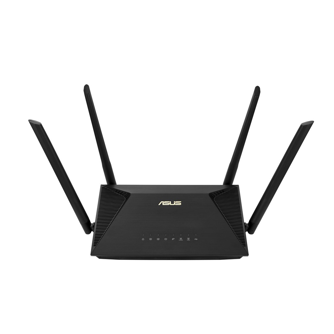 ASUS RT-AX1800U wireless router Gigabit Ethernet Dual-band (2.4 GHz 5 GHz) Black
