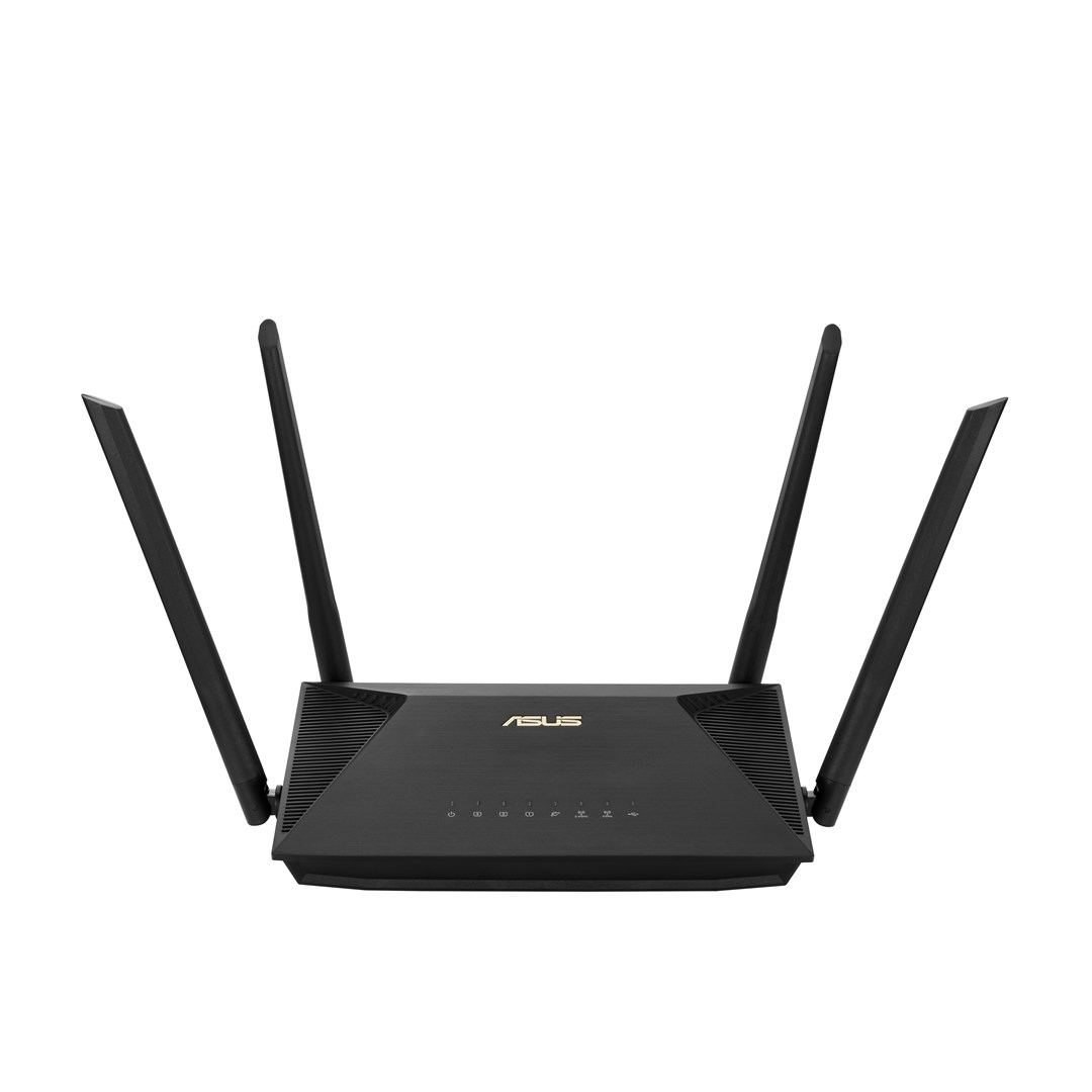 ASUS RT-AX1800U wireless router Gigabit Ethernet Dual-band (2.4 GHz 5 GHz) Black