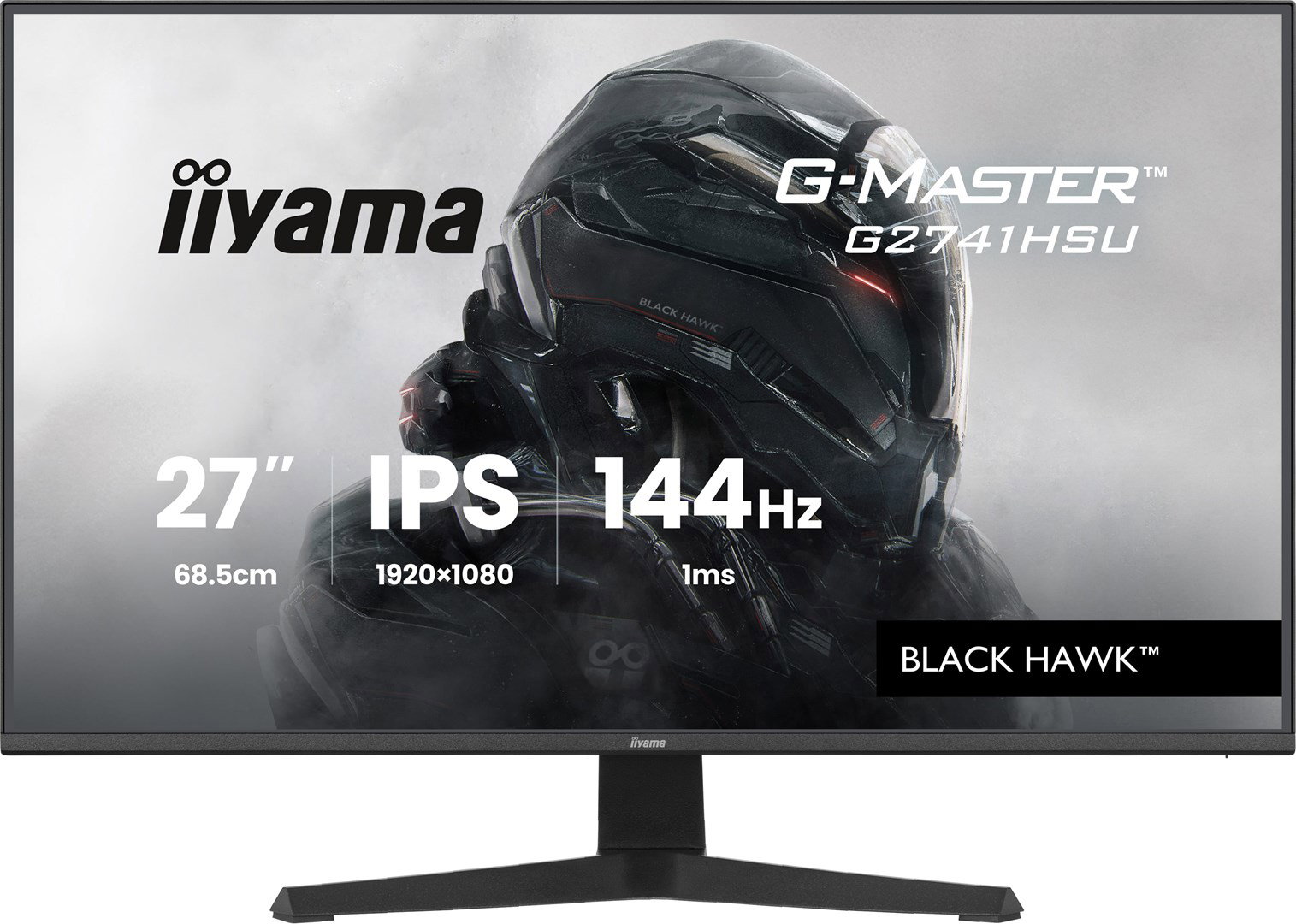 iiyama G-MASTER G2741HSU-B1 computer monitor 68.6 cm (27) 1920 x 1080 pixels Full HD Black
