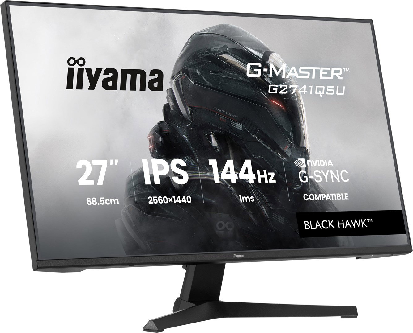 iiyama G-MASTER G2741QSU-B1 computer monitor 68.6 cm (27