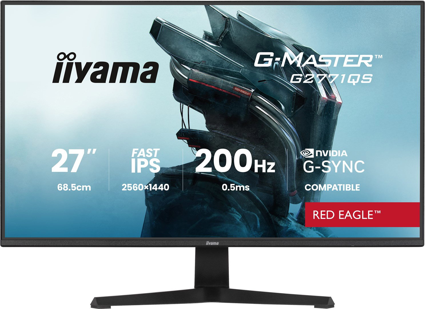 iiyama G-MASTER G2771QS-B1 computer monitor 68.6 cm (27