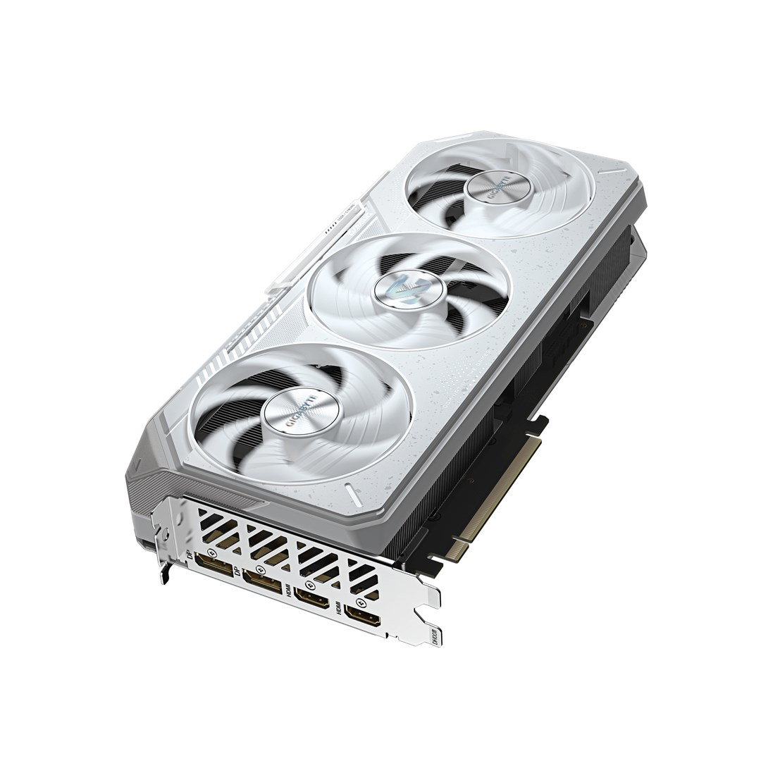 GIGABYTE Radeon RX 9070 XT GAMING OC ICE 16G Graphics Card - 16GB GDDR6, 256bit, PCI-E 5.0, 3060 MHz Core Clock, 2 x DisplayPort, 2 x HDMI, GV-R907XGAMINGOCICE-16GD