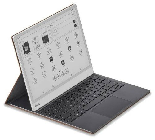 Onyx Boox Note Max Tab X C Magnetic case with keyboard Brown