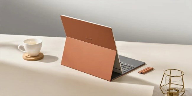 Onyx Boox Note Max Tab X C Magnetic case with keyboard Brown