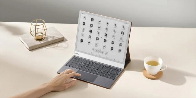 Onyx Boox Note Max Tab X C Magnetic case with keyboard Brown