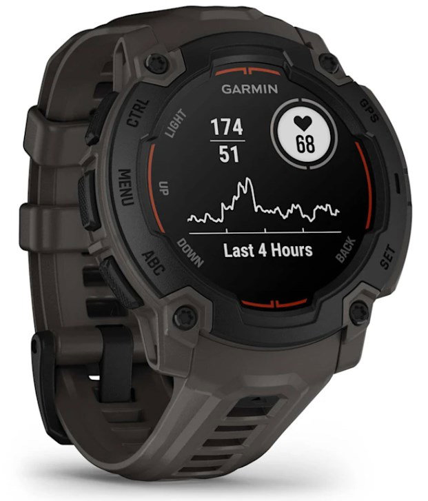 Garmin Instinct E 2.29 cm (0.9) MIP 45 mm Digital 176 x 176 pixels Black GPS (satellite)