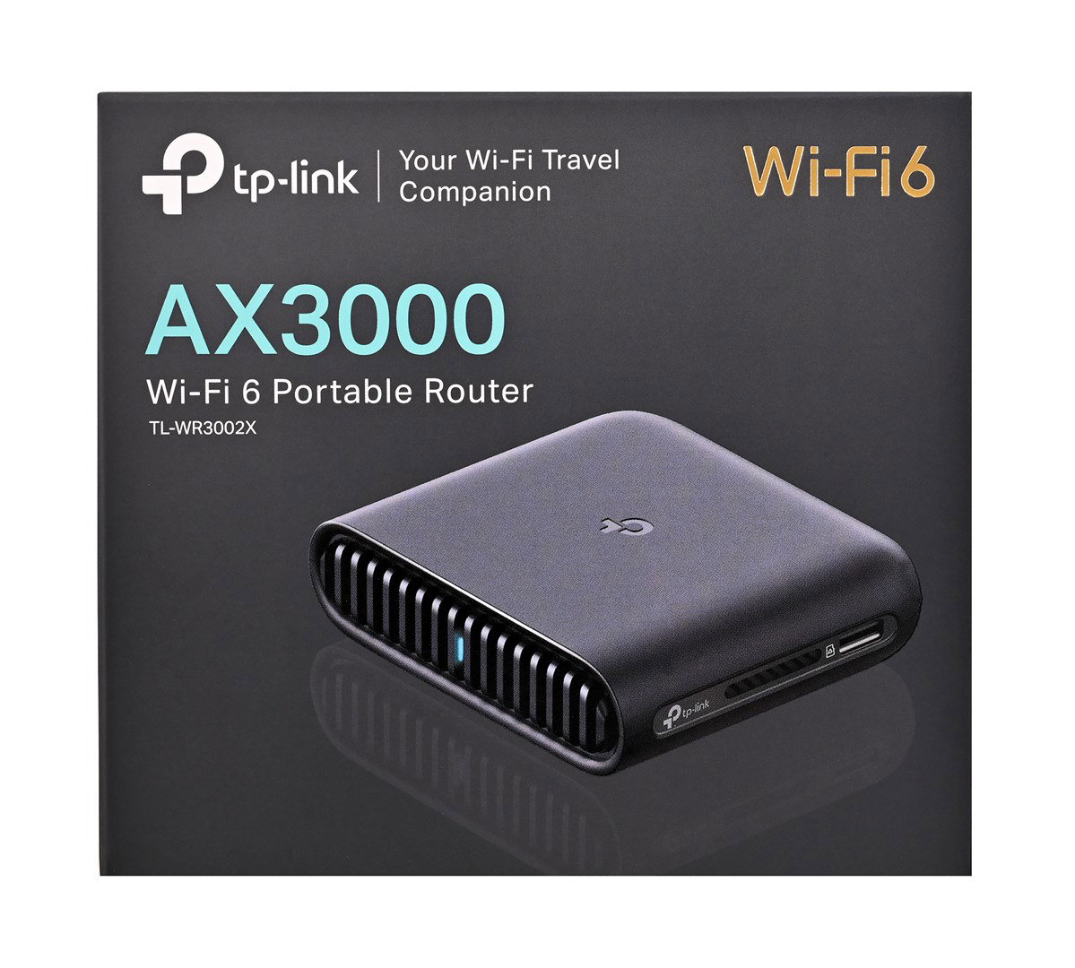TP-Link TL-WR3002X wireless router Gigabit Ethernet Dual-band (2.4 GHz 5 GHz) Black