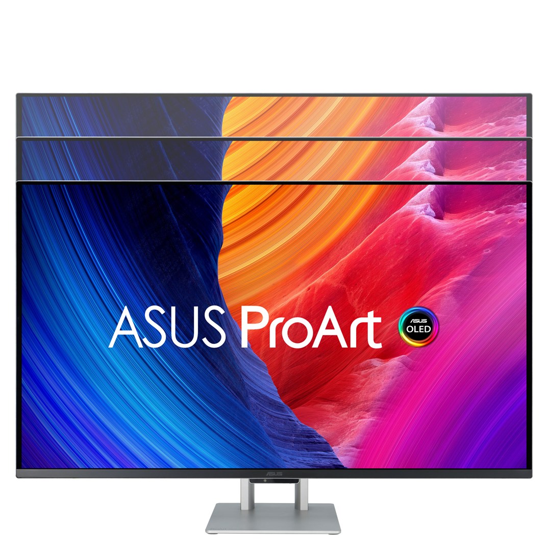 ASUS ProArt OLED PA32UCDM computer monitor 80 cm (31.5) 3840 x 2160 pixels 4K Ultra HD QD-OLED Silver