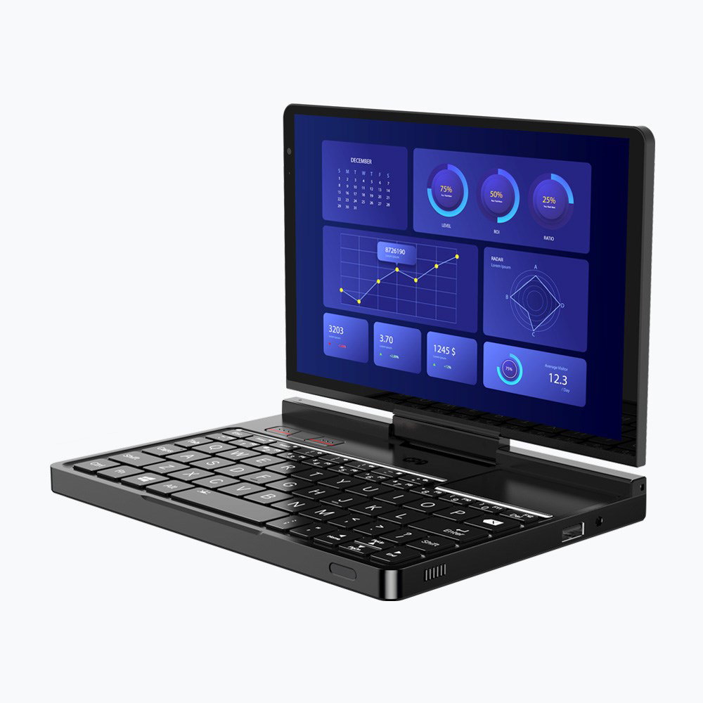GPD Pocket 4 Ryzen 7 8840U/8 WQXGA (2560x1600) Touchscreen 144Hz IPS/x360/LAN/16GB/SSD 1TB/BT/BLKB/FPR/x360/Radeon 780M 3GB/Win 11 Graphite