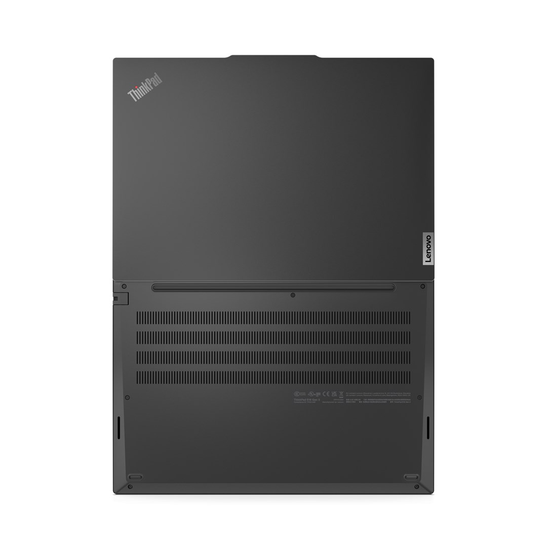 Lenovo ThinkPad E16 Gen 2 (AMD) AMD Ryzen 5 7535U Laptop 40.6 cm (16) WUXGA 8 GB DDR5-SDRAM 256 GB SSD Wi-Fi 6E (802.11ax) Windows 11 Pro English Black New Repack/Repacked