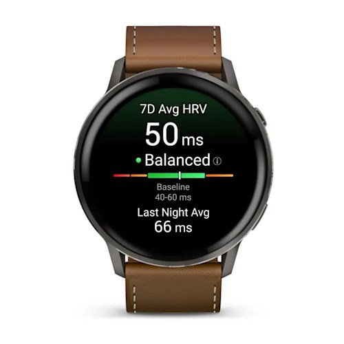 Garmin Venu 4 3.56 cm (1.4) AMOLED 45 mm Digital 454 x 454 pixels Touchscreen Black Wi-Fi GPS (satellite)