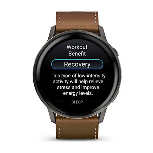 Garmin Venu 4 3.56 cm (1.4) AMOLED 45 mm Digital 454 x 454 pixels Touchscreen Black Wi-Fi GPS (satellite)